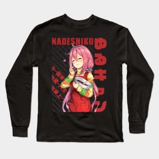 Yuru Camp - Nadeshiko Kagamihara Long Sleeve T-Shirt